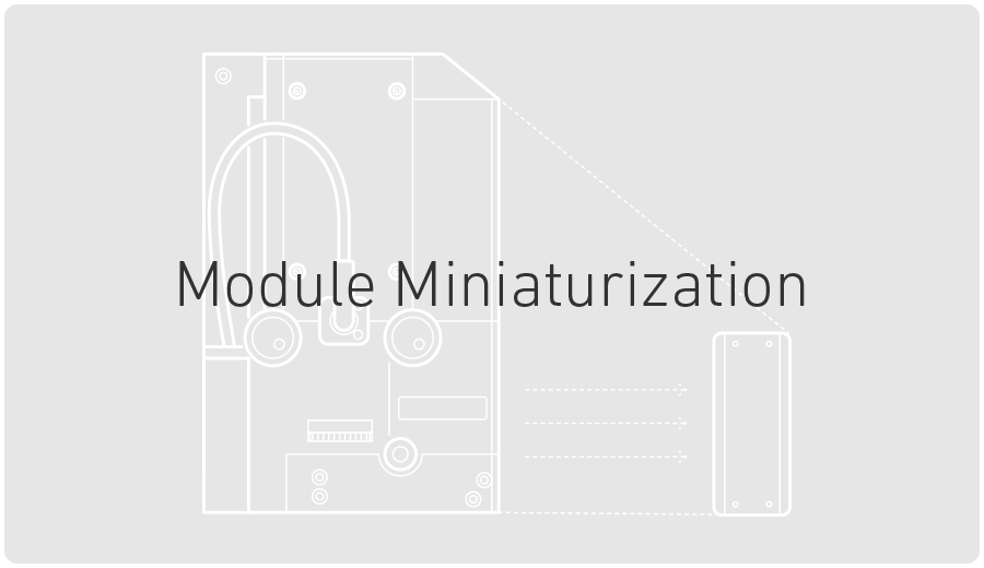 Module Minimalization モジュール小型化