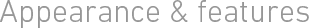 Appearance_features