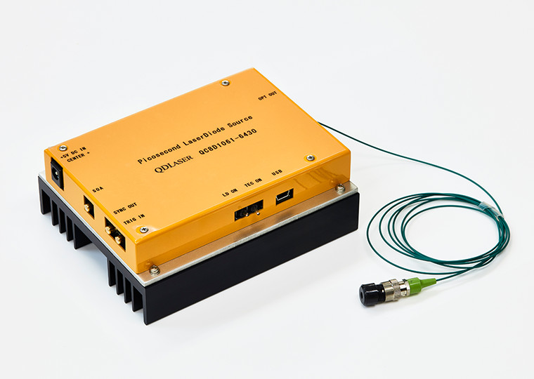1064nmのDFB(Distributed Feedback)レーザの機械イメージ
