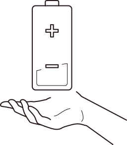 少ない消費電力のイメージ図